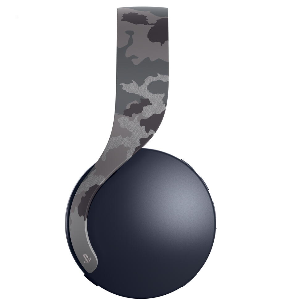 Cuffie Sony Wireless Pulse 3D PS4/PS5 Grey Camouflage Usato Cuffie Sony Wireless Pulse 3D PS4/PS5 Grey Camouflage Usato